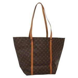 LOUIS VUITTON Monogram Sac Shopping GM Tote Bag M51110 LV Auth 132832
